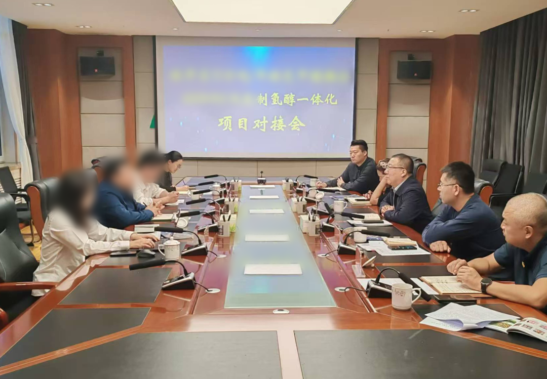 投資額超50億！新能源制氫醇一體化投資選址項目方實地考察內(nèi)蒙古某地方政府